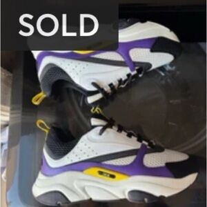 🛑SOLD🛑 Dior B22 technical mesh and calfskin sneakers